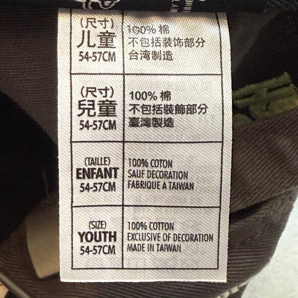 Disney Haunted Mansion Welcome Foolish Mortals Gargoyle Adj Youth Cap Gray (A) - Picture 11 of 12